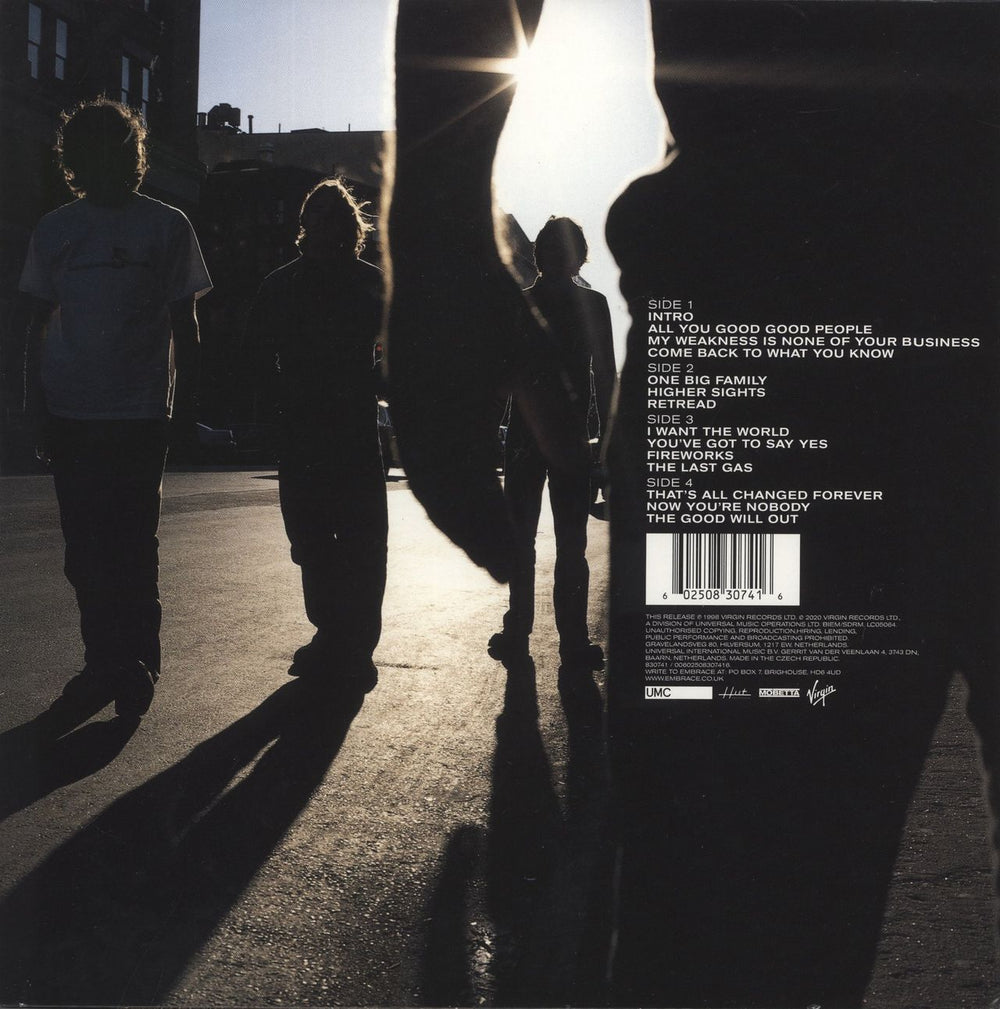 Embrace The Good Will Out UK 2-LP vinyl record set (Double LP Album)