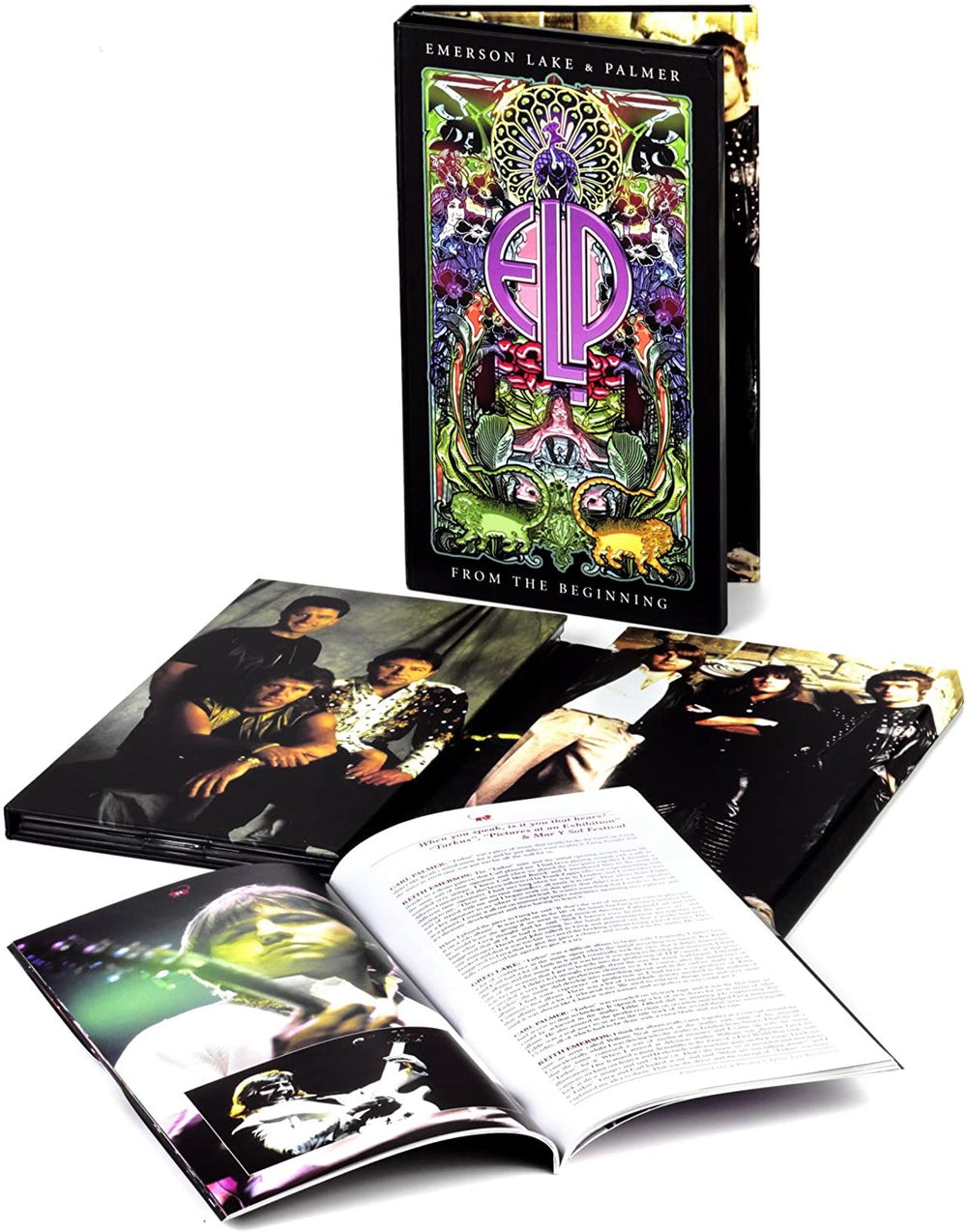 Emerson Lake & Palmer From The Beginning UK CD Album Box Set CMXBX1559