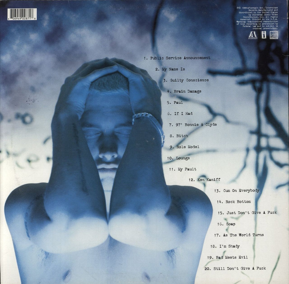 Eminem The Slim Shady LP - 1st - VG US 2-LP vinyl record set (Double LP Album) 606949028718