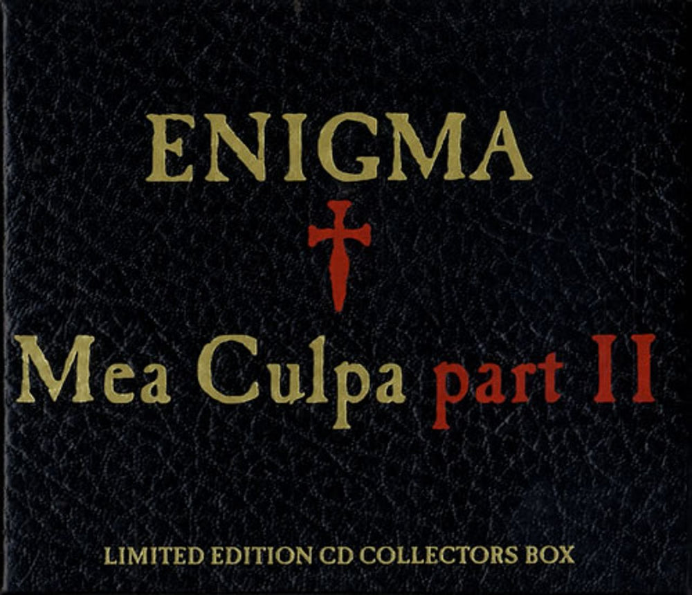 Enigma Mea Culpa Part 2 - Box + poster UK box set DINSX104