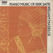 Erik Satie Piano Music Of Erik Satie UK vinyl LP album (LP record) LSB4097