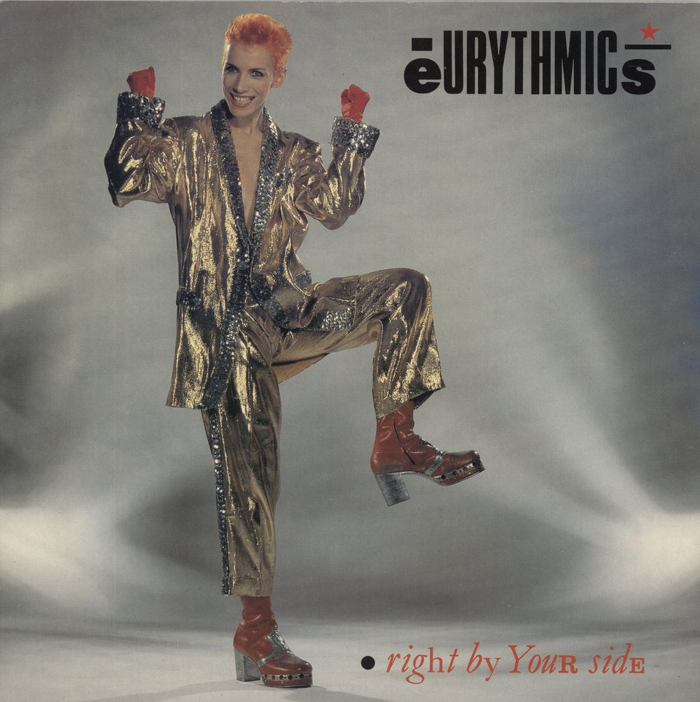 Eurythmics Right By Your Side UK 12" vinyl single (12 inch record / Maxi-single) DAT4