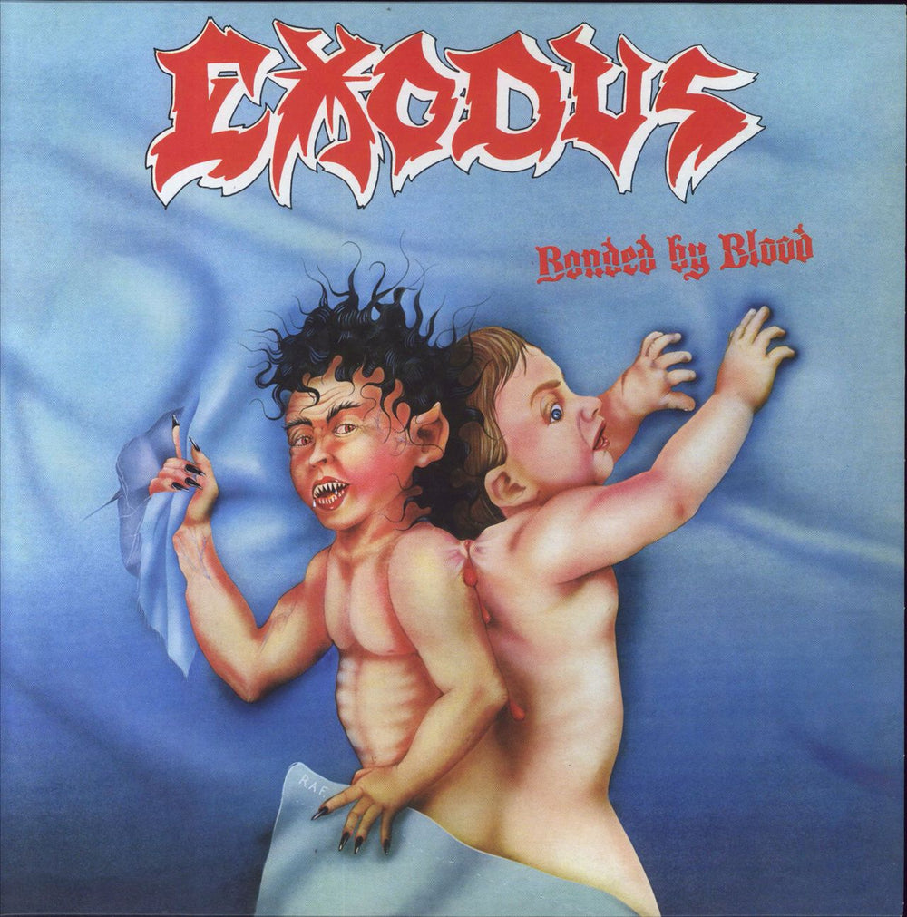 Exodus Bonded By Blood - 195g German 2-LP vinyl record set (Double LP Album) HRR364