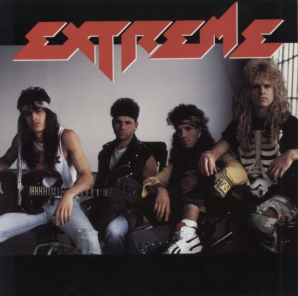 Extreme Extreme Dutch vinyl LP album (LP record) 395238-1