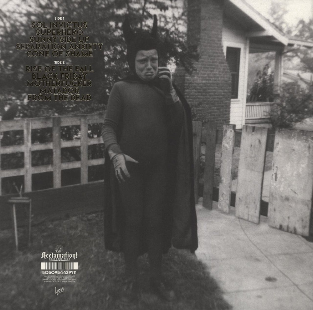 Faith No More Sol Invictus UK vinyl LP album (LP record) 5050954429711