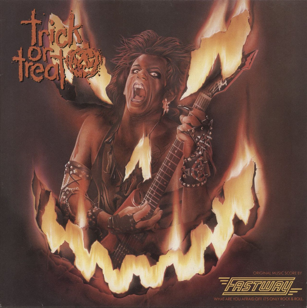 Fastway Trick Or Treat UK vinyl LP album (LP record) 4504441