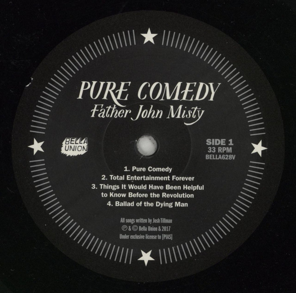 Father John Misty Pure Comedy - Rainbow Cover UK 2-LP vinyl record set (Double LP Album) O8S2LPU792745