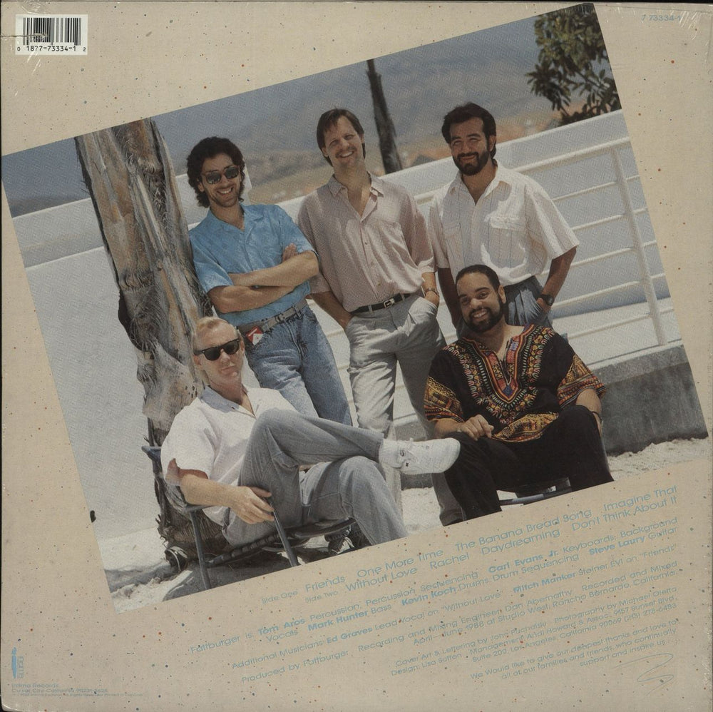 Fattburger Living In Paradise US vinyl LP album (LP record)