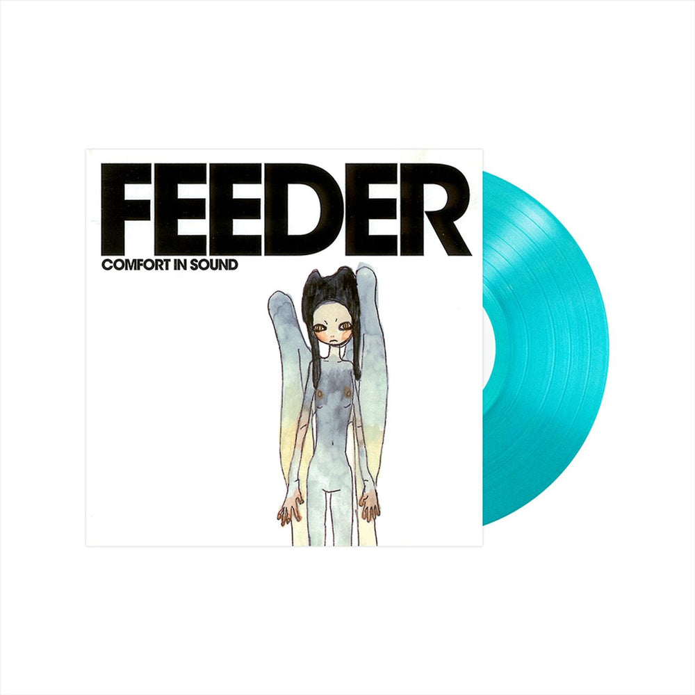 Feeder Comfort In Sound - Blue Curacao Vinyl - Fully Remastered - Sealed UK vinyl LP album (LP record) 964128681