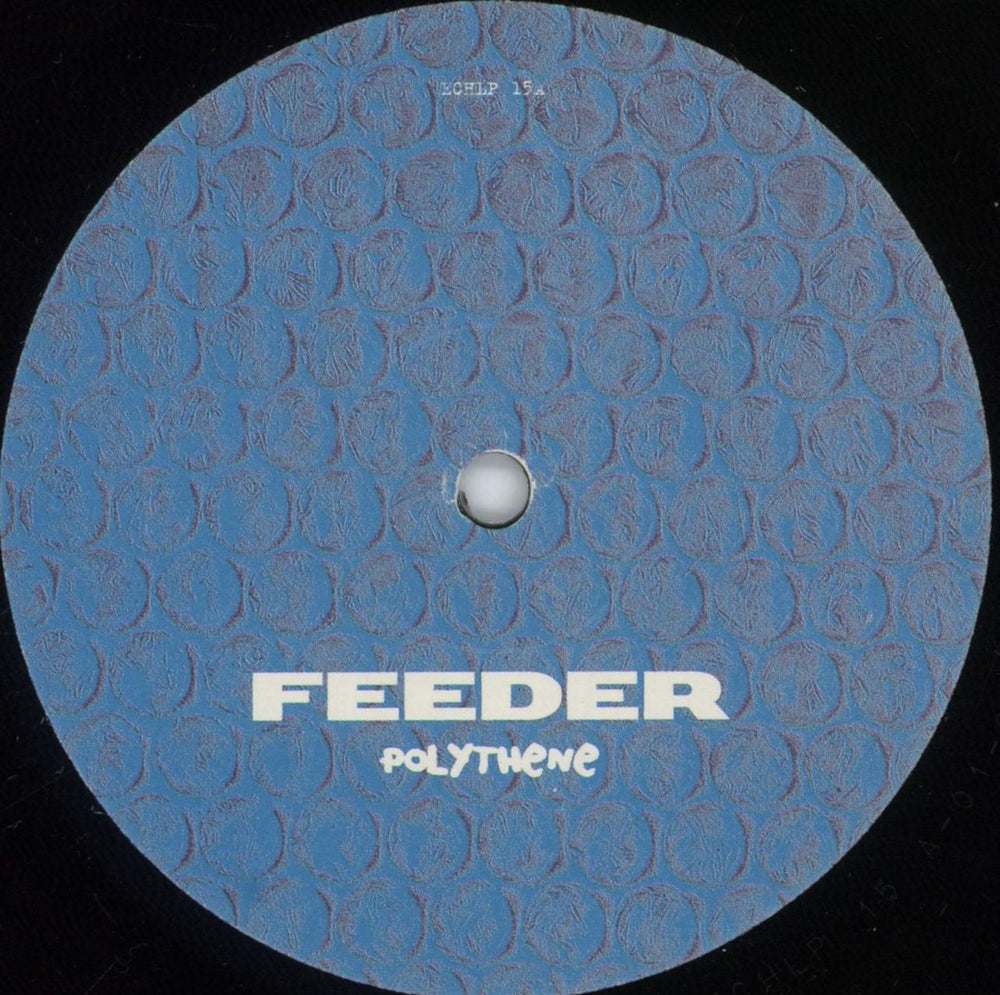 Feeder Polythene - Black Vinyl UK vinyl LP album (LP record) FEELPPO240625
