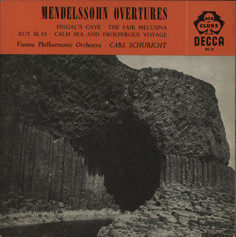 Felix Mendelssohn Overtures UK vinyl LP album (LP record) ACL33