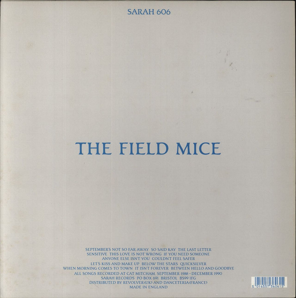Field Mice Coastal UK vinyl LP album (LP record) 5016557360615