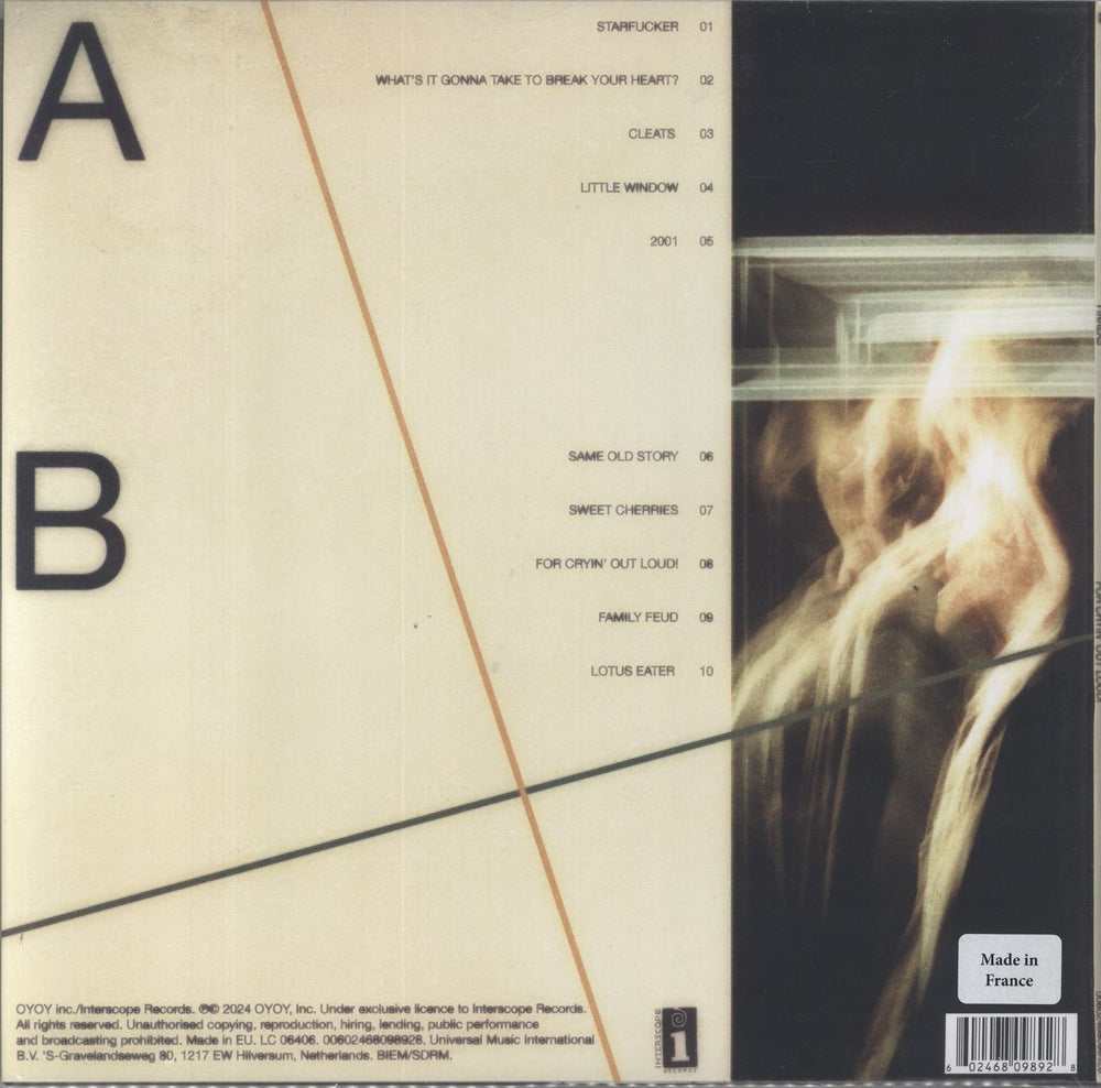 Finneas For Cryin' Out Loud - Gold Vinyl + Autographed Card - Sealed UK vinyl LP album (LP record) 602468098928