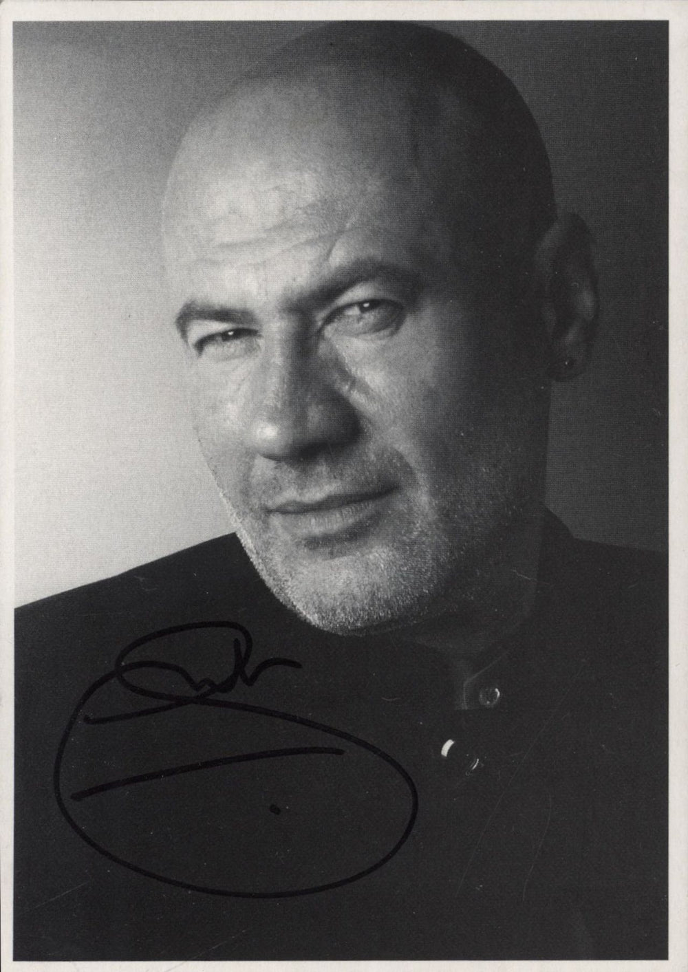 Fish Signed Photo UK Promo photograph AUTOGRAPHED PHOTO