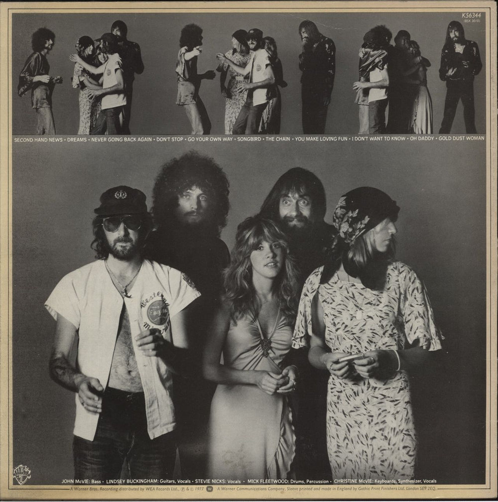 Fleetwood Mac Rumours - 3rd UK vinyl LP album (LP record)