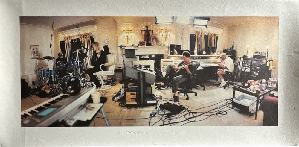 Fleetwood Mac Say You Will - LITHOGRAPH US Promo memorabilia LITHOGRAPH