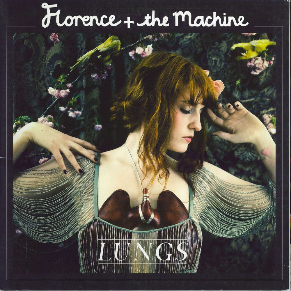 Florence + The Machine Lungs - EX UK vinyl LP album (LP record) 2709106