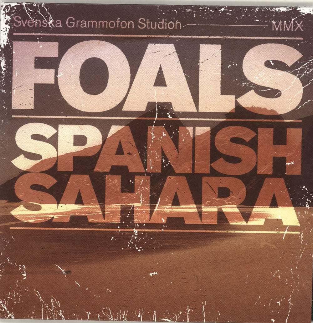 Foals Spanish Sahara - Numbered - RSD10 UK 7" vinyl single (7 inch record / 45) WEA469