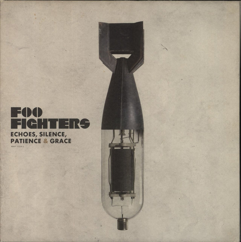 Foo Fighters Echoes, Silence, Patience & Grace - Ex US 2-LP vinyl record set (Double LP Album) 88697115161