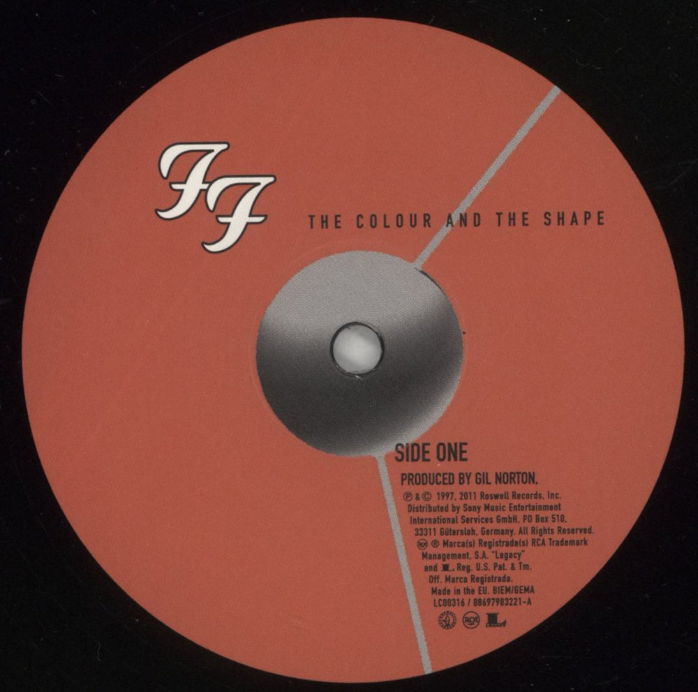 Foo Fighters The Colour And The Shape - 180gm UK 2-LP vinyl record set (Double LP Album) FOO2LTH864266