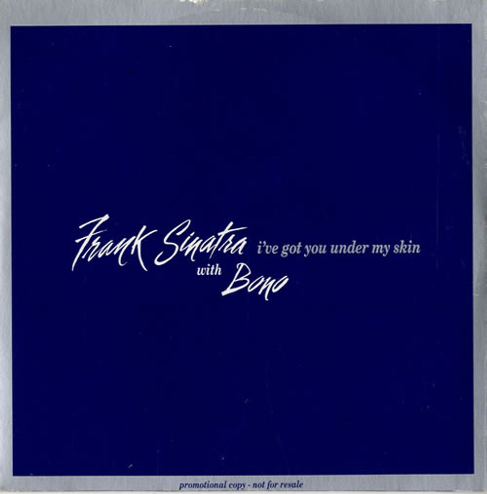 Frank Sinatra I've Got You Under My Skin UK Promo CD single (CD5 / 5") DUETS1