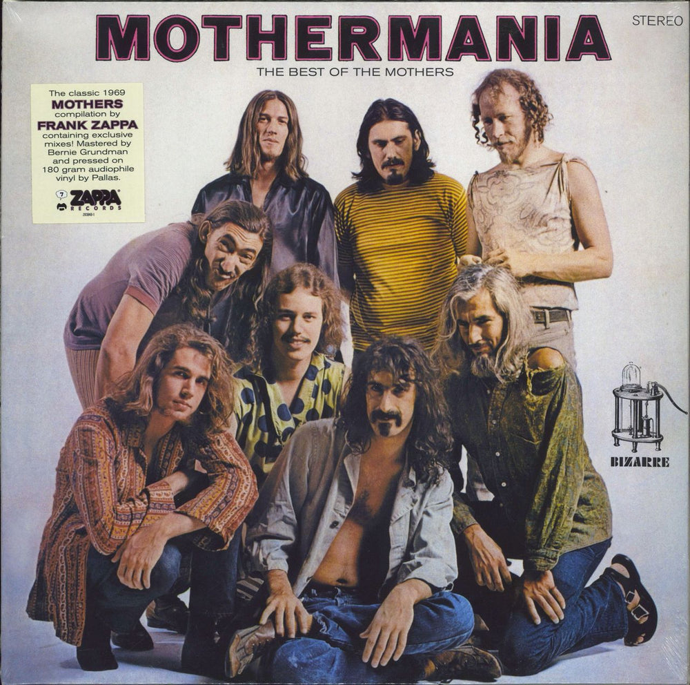 Frank Zappa Mothermania - 180gm - Sealed UK vinyl LP album (LP record) ZR3840-1