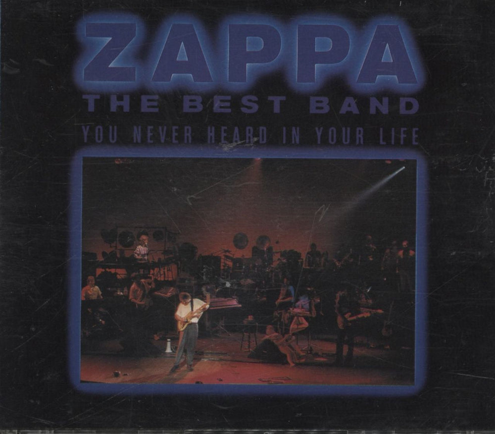 Frank Zappa The Best Band You Never Heard In Your Life UK 2 CD album set (Double CD) CDDZAP38