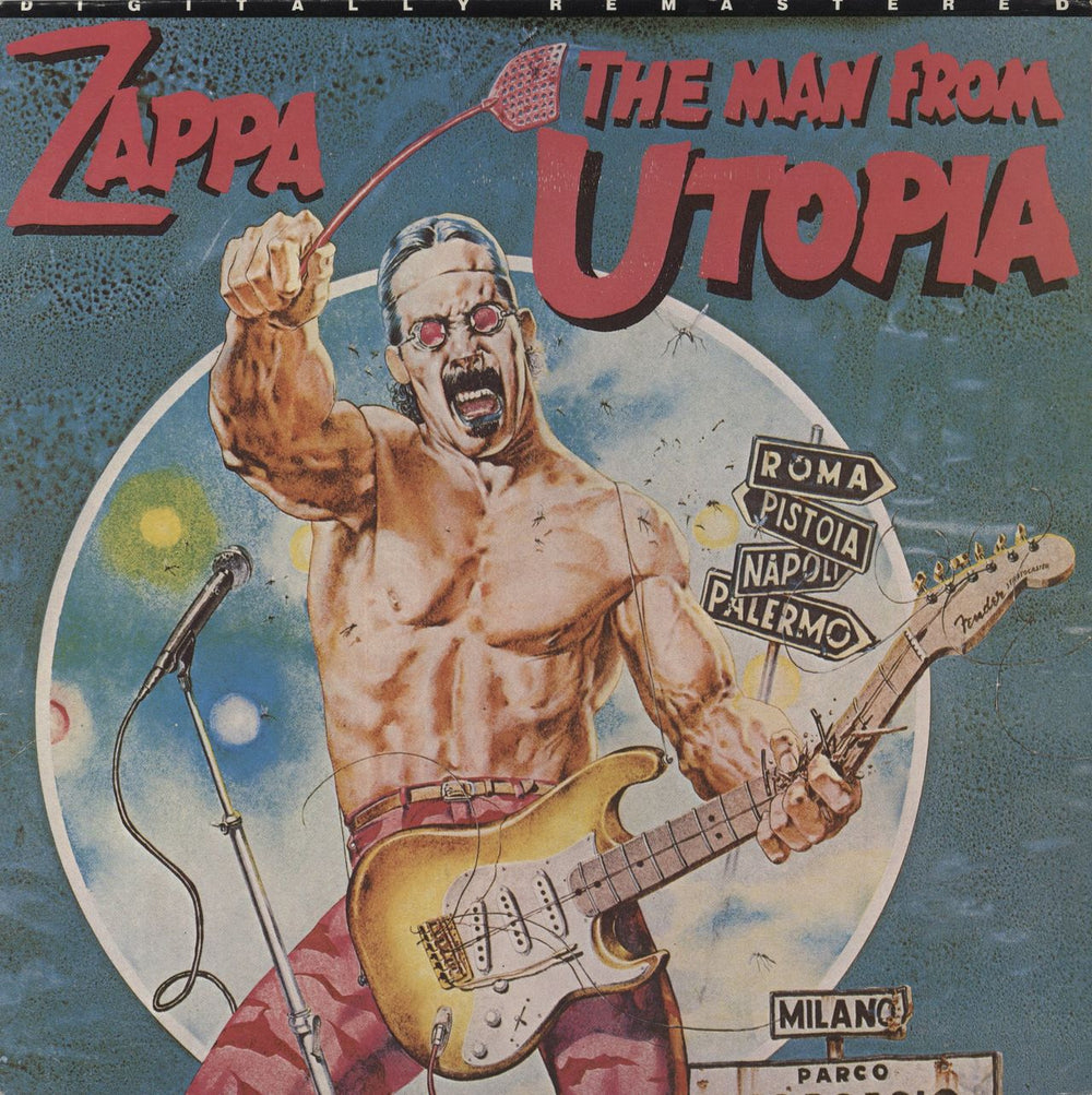 Frank Zappa The Man From Utopia UK vinyl LP album (LP record) EMC3500