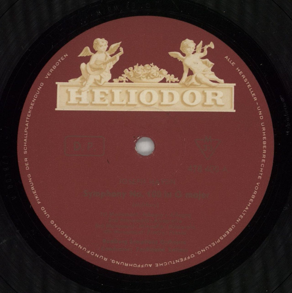 Franz Joseph Haydn Haydn: Symphony No. 100 In G Major (Military) / Symphony No. 102 In B Flat Major German vinyl LP album (LP record) HJYLPHA864015