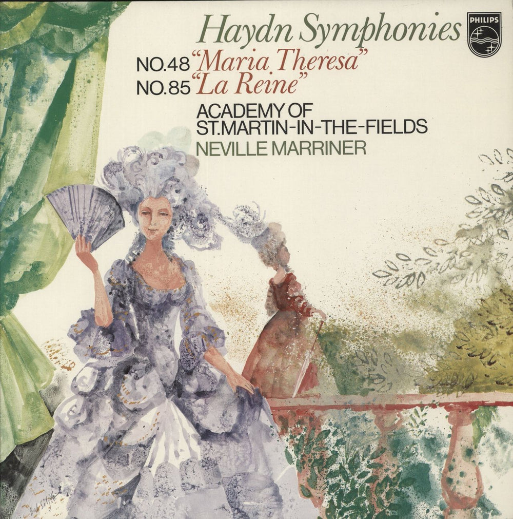 Franz Joseph Haydn Symphonies (No. 48 "Maria Theresa" / No. 85 "La Reine") Dutch vinyl LP album (LP record) 9500200