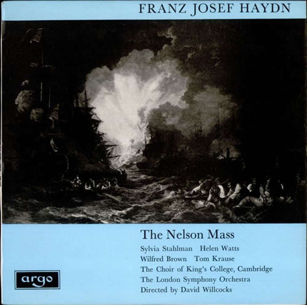 Franz Joseph Haydn The Nelson Mass UK vinyl LP album (LP record) ZRG5325