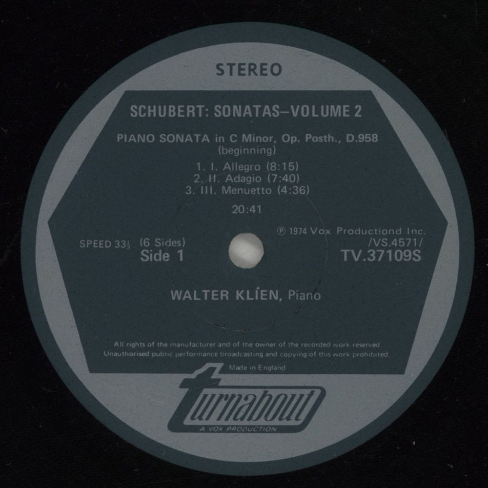 Franz Schubert Schubert: Piano Sonatas Vol. 2 UK Vinyl Box Set FT2VXSC880243