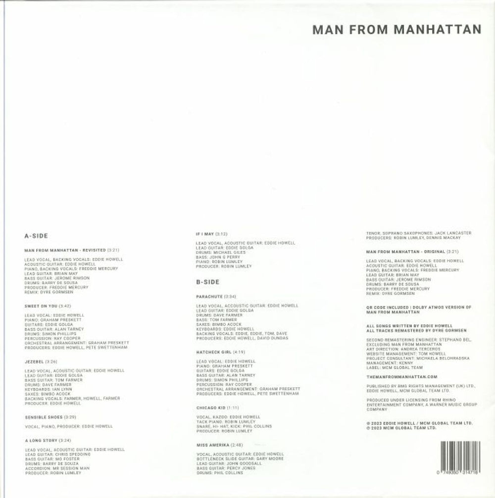 Freddie Mercury Man From Manhattan - Deluxe Special Edition White Vinyl Box Set UK Vinyl Box Set