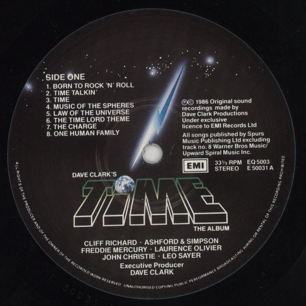 Freddie Mercury Time + Booklet - EX UK 2-LP vinyl record set (Double LP Album) MER2LTI578150