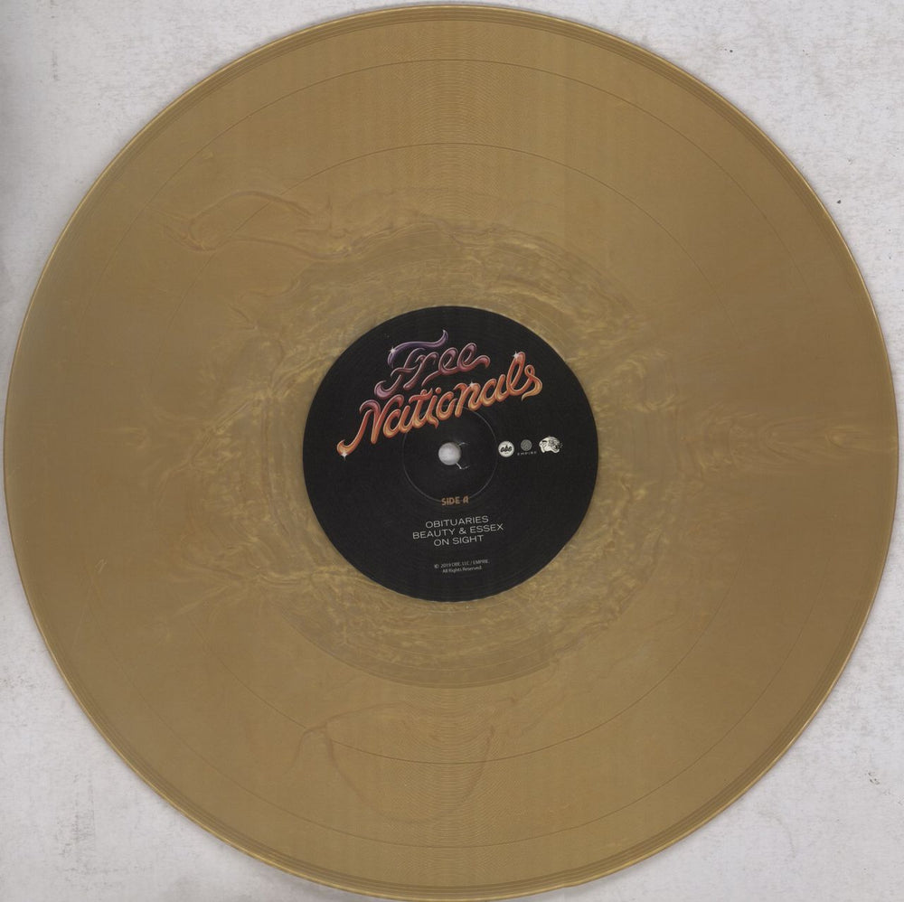 Free Nationals Free Nationals - Gold Nugget Vinyl US 2-LP vinyl record set (Double LP Album) 61G2LFR840231