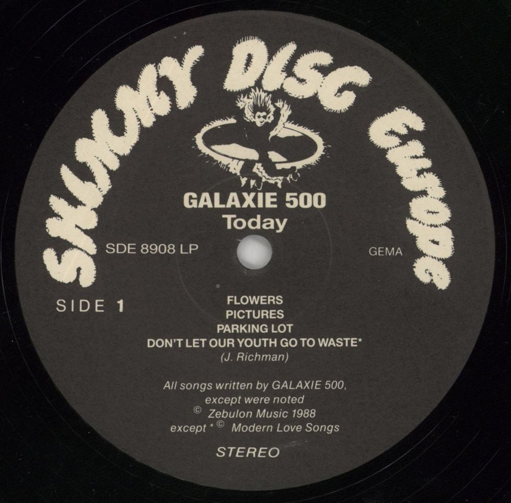 Galaxie 500 Today - EX German vinyl LP album (LP record) GALLPTO859320