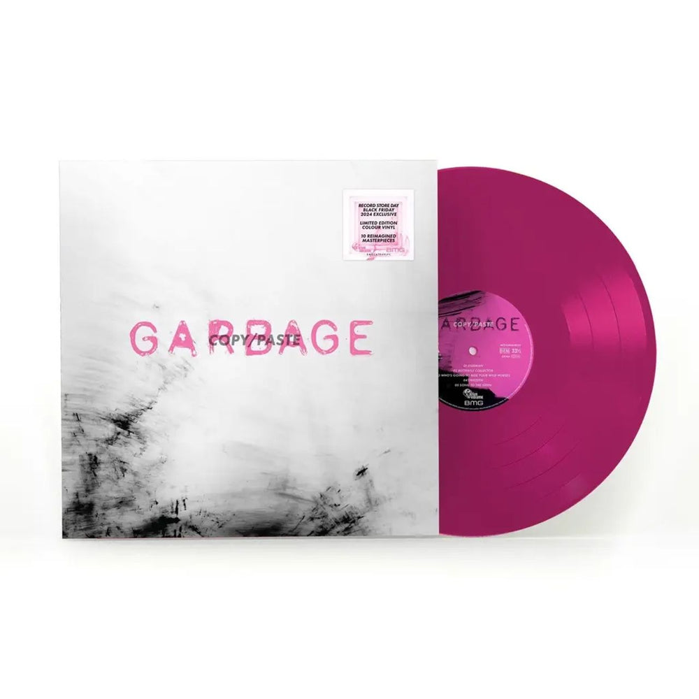 Garbage Copy/Paste - Magenta Coloured Vinyl - Sealed UK vinyl LP album (LP record) BMGCAT960LPC