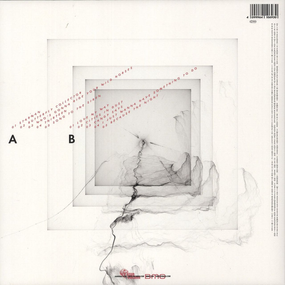 Garbage Copy/Paste - Magenta Coloured Vinyl UK vinyl LP album (LP record) 4099964106930