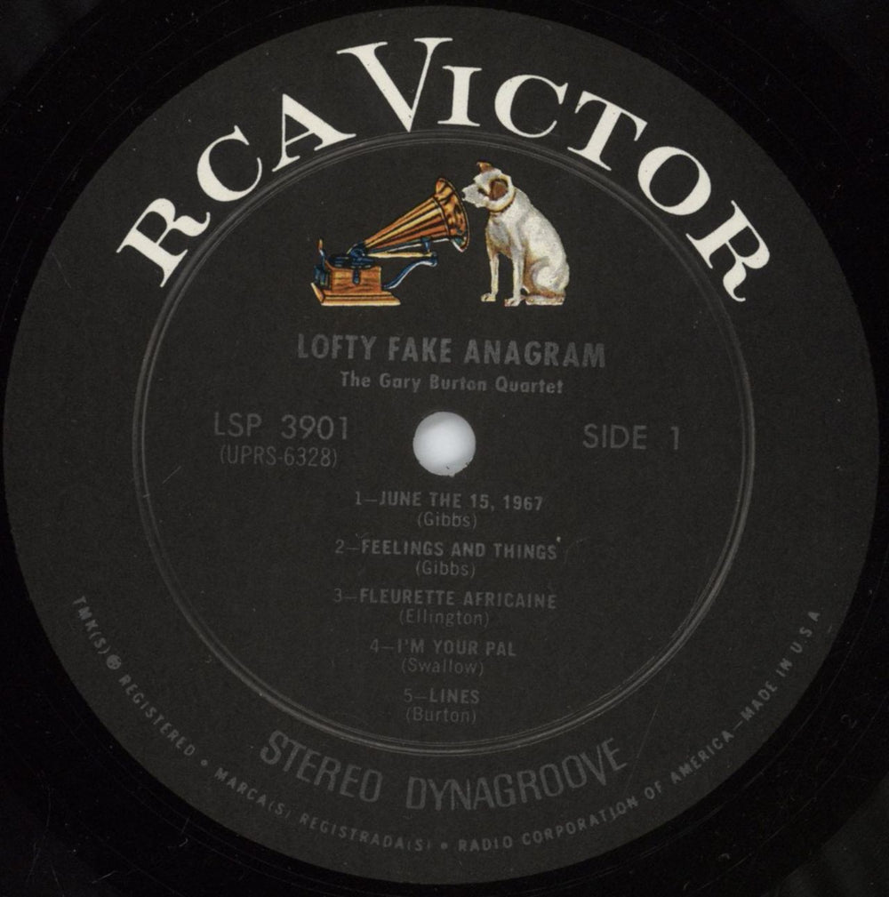Gary Burton Lofty Fake Anagram US vinyl LP album (LP record) GB5LPLO880718