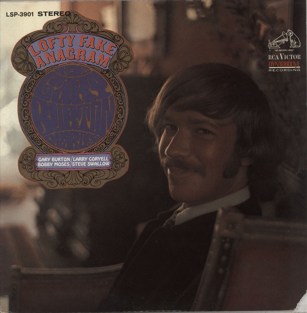 Gary Burton Lofty Fake Anagram US vinyl LP album (LP record) LSP-3901