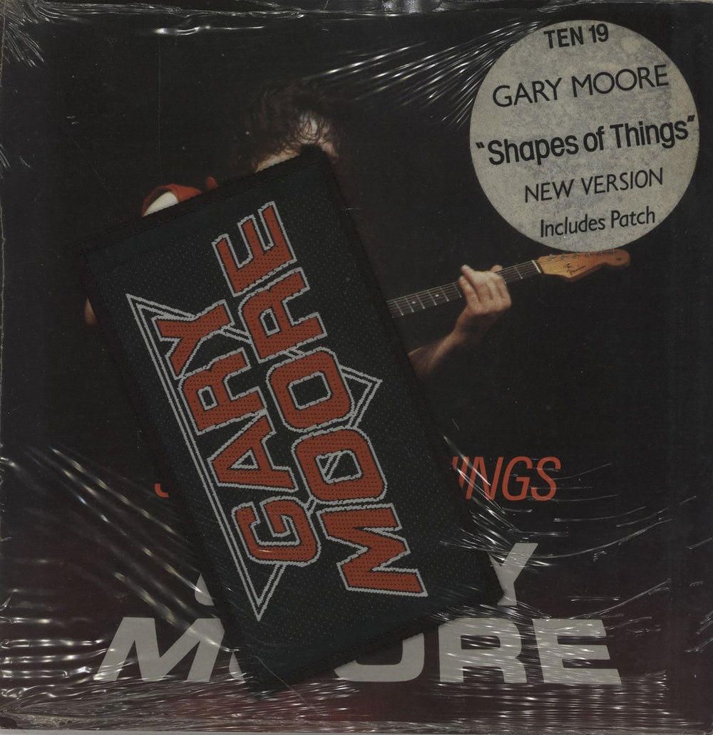 Gary Moore Shapes Of Things + Patch UK 7" vinyl single (7 inch record / 45) TEN19