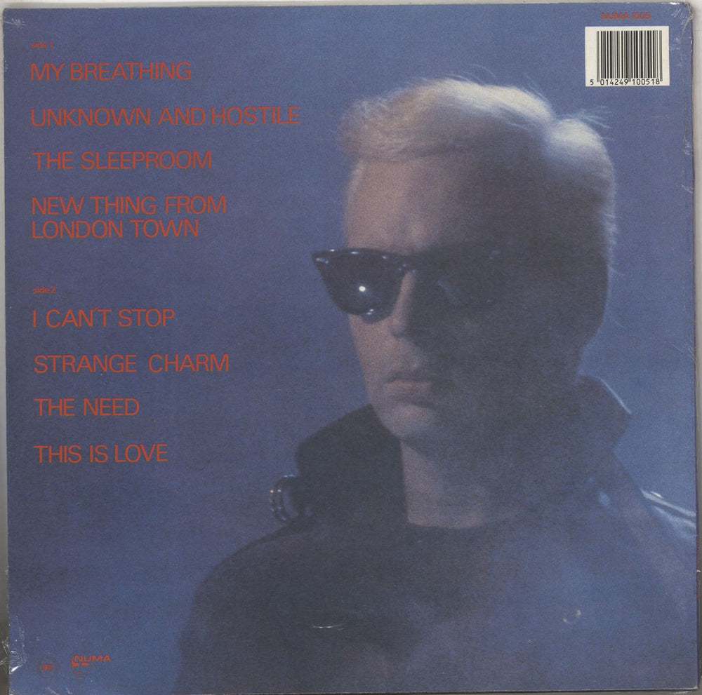 Gary Numan Strange Charm - Shrinkwrap UK vinyl LP album (LP record) 5014249100518