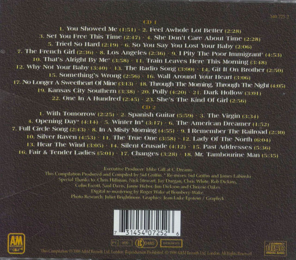 Gene Clark Flying High UK 2 CD album set (Double CD)