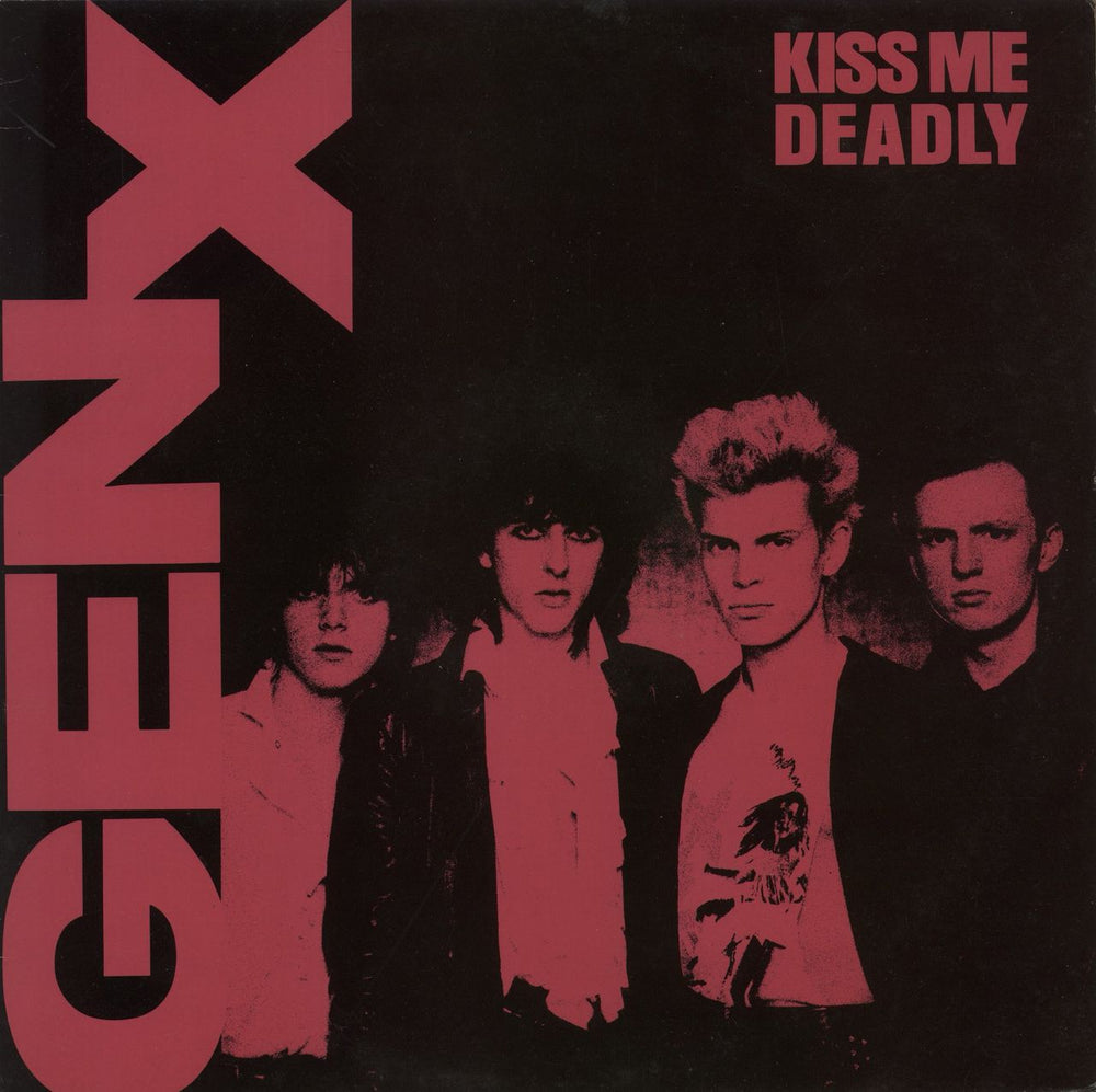 Generation X Kiss Me Deadly UK vinyl LP album (LP record) CHR1327-1