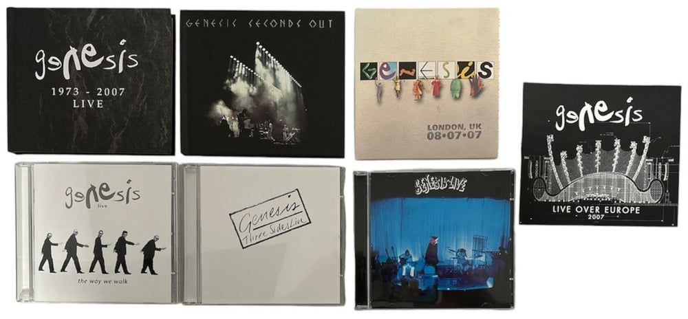 Genesis 1973 - 2007 Live - EX UK CD Album Box Set GENDXLI848975
