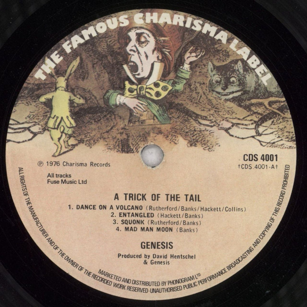 Genesis A Trick Of The Tail - 2nd - EX UK vinyl LP album (LP record) GENLPAT715291