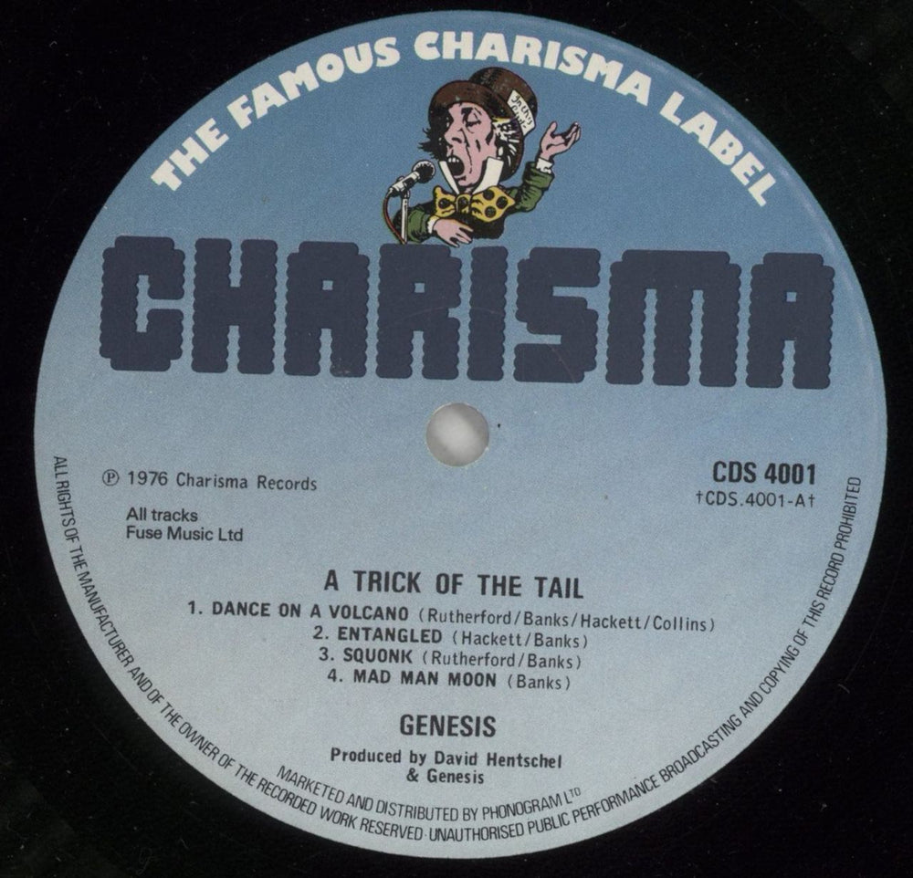 Genesis A Trick Of The Tail - 3rd + Inner - EX UK vinyl LP album (LP record) GENLPAT757466