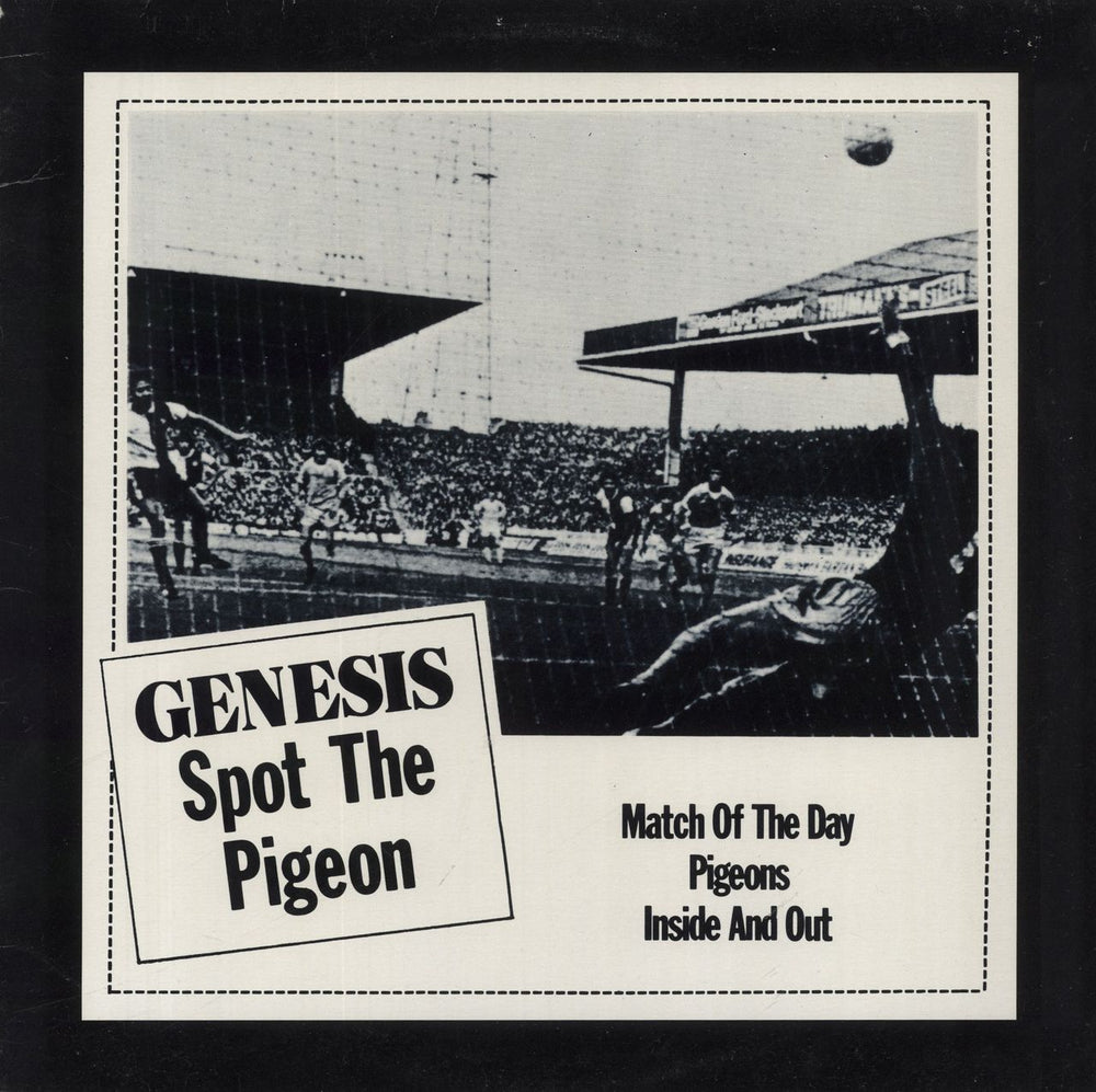 Genesis Spot The Pigeon EP - Black Vinyl Canadian 12" vinyl single (12 inch record / Maxi-single) EP1800