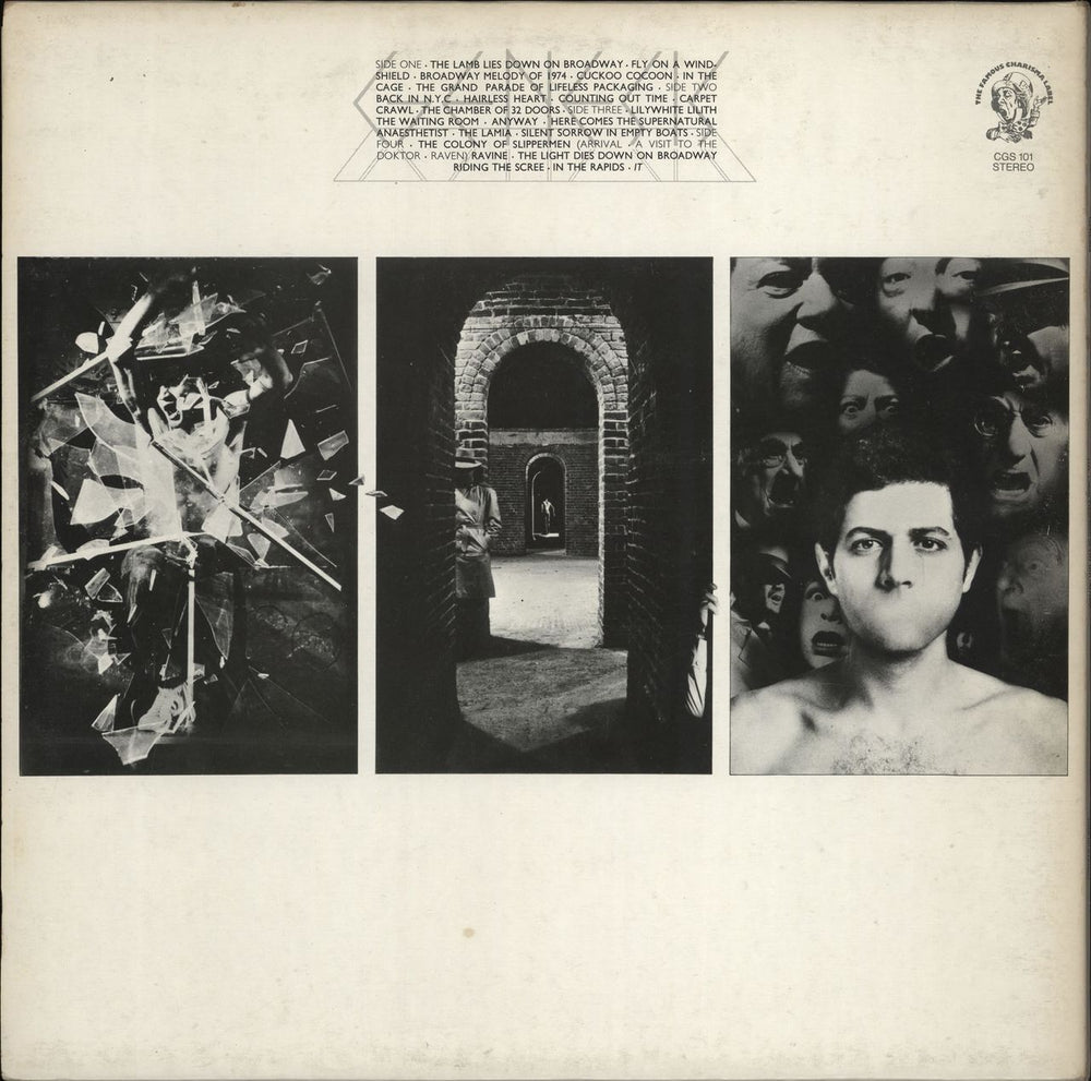 Genesis The Lamb Lies Down On Broadway - 3rd - EX UK 2-LP vinyl record set (Double LP Album)