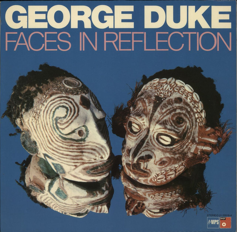 George Duke Faces In Reflection German vinyl LP album (LP record) 2122018-4